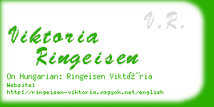 viktoria ringeisen business card